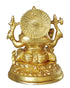 Brass Ganesh Ji God Idol Statue 1.315kg