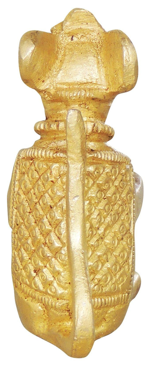 Brass Rat Statue 0.17kg