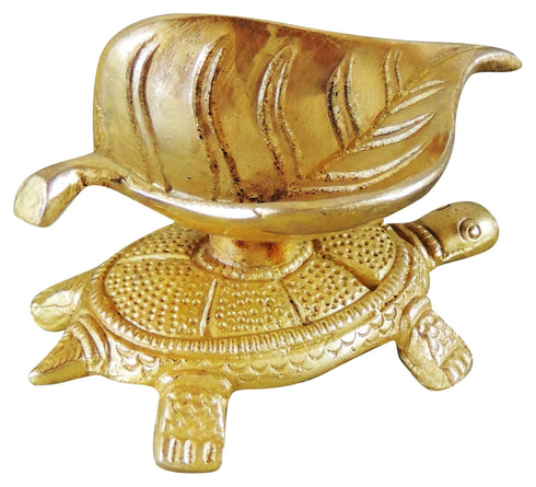 Brass Decorative Tortoise Deepak 0.12kg