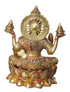 Brass Laxmi Ji Goddess Idol Statue 6.35kg