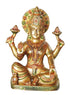 Brass Laxmi Ji Goddess Idol Statue 2.385kg