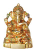 Brass Ganesh Colour 1.27kg