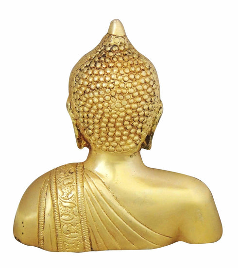 Brass Buddha Half Statue 1.095kg