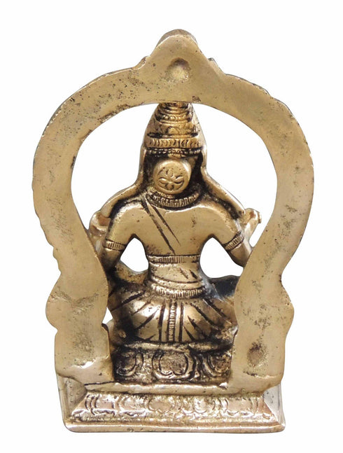 Brass Annapurna Devi Murti Statue 0.8kg