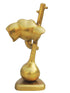 Brass Guitar With Ganesh Statue 3.9kg