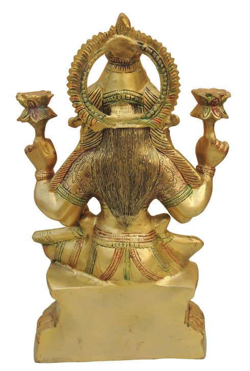 Brass Lakshmi Ji statue Idol 10.78kg