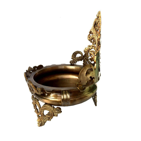 Brass Urli Flower Pot 2.28kg