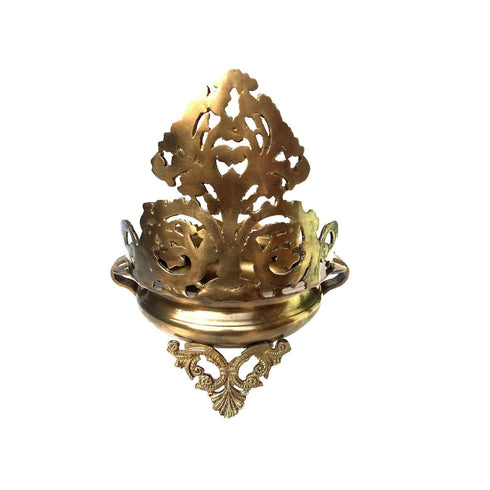 Brass Urli Flower Pot 2.28kg