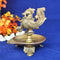 Brass Cock Murga Oil Lamp Deepak 0.72kg