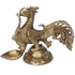 Brass Cock Murga Oil Lamp Deepak 1.5kg