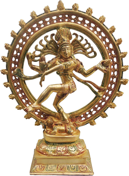Brass Showpiece Nataraj Statue 4.16kg