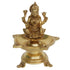 Brass Laxmi Oil Lamp Deepak 6 Wicks 2.25kg
