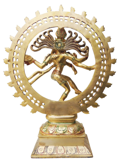 Brass Showpiece Nataraj Statue 4.16kg