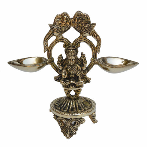 Brass Table Decor Lamp With Laxmi 1kg