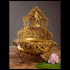 Brass Floating Candle Pot with Ganesha Urli 2.75kg