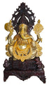 Brass Ganesh Ji Statue 34kg