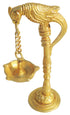 Brass Table Decor Oil Lamp Murga Deepak 0.38kg