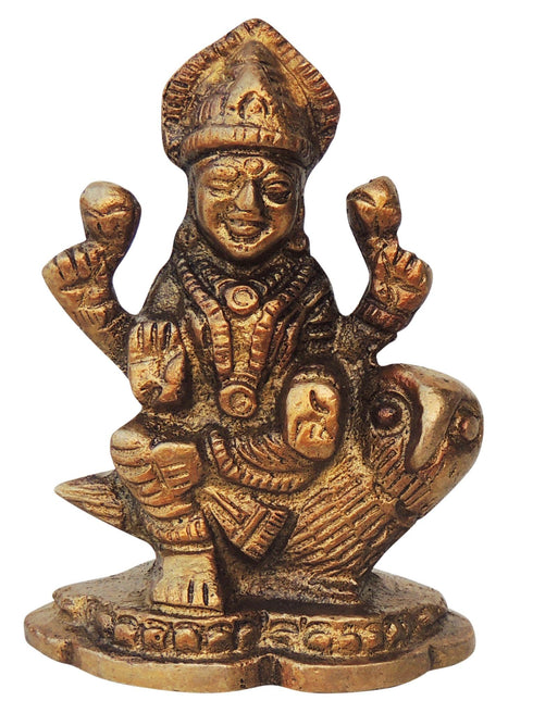 Brass Laxmi Ji Statue 0.16kg