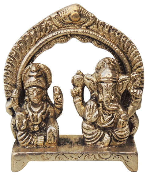 Brass Laxmi Ganesh Statue 0.22kg