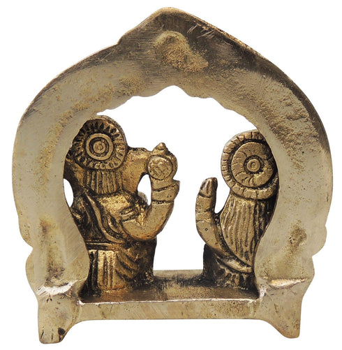 Brass Laxmi Ganesh Statue 0.22kg