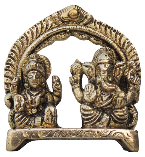 Brass Laxmi Ganesh Statue 0.22kg