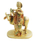 Brass Cow Krishna Statue 0.76kg