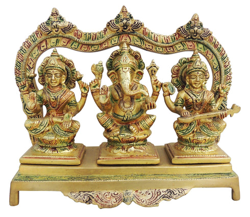 Brass LGS God Idol Statue 3.7kg