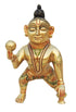 Brass Laddu Gopal Statue Murti Idol 1.5kg