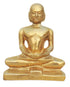 Brass Mahaveer Ji Statue 1.2kg