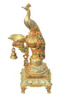 Brass Fancy Peacock Deepak 0.5kg