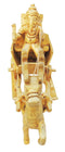 Brass Ganesh Rath Statue 0.66kg