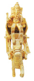 Brass Ganesh Rath Statue 0.66kg