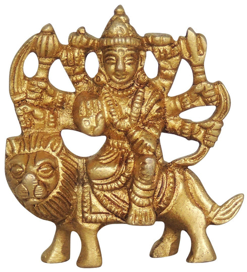 Brass Durga Devi Idol 0.11kg