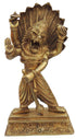Brass Narsingh Bhagwan God Idol Statue 2.88kg