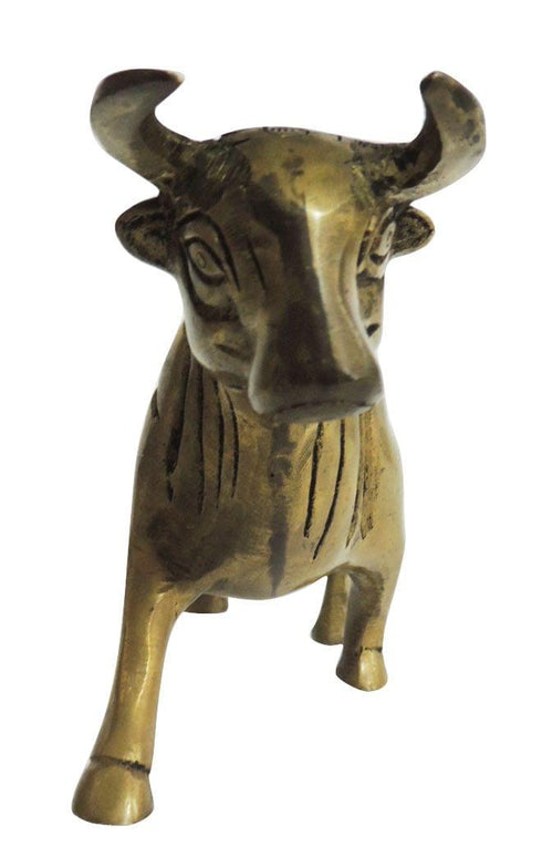 Brass Bull Statue 0.77kg