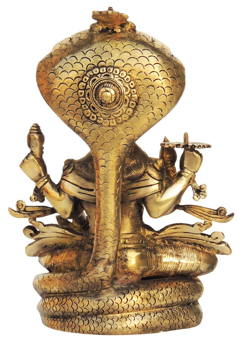 Brass Vishnu Statue 4.44kg