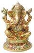 Brass Ganesh Ji Statue 2.62kg