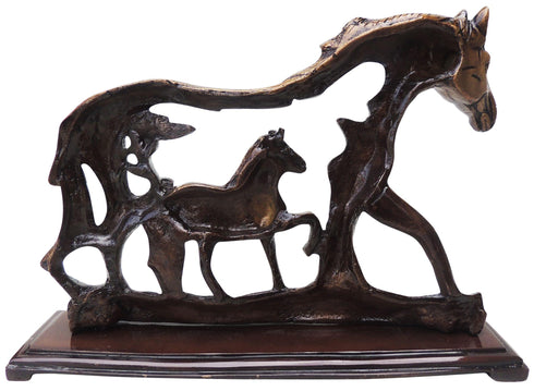 Brass Horse Statue 2.38kg