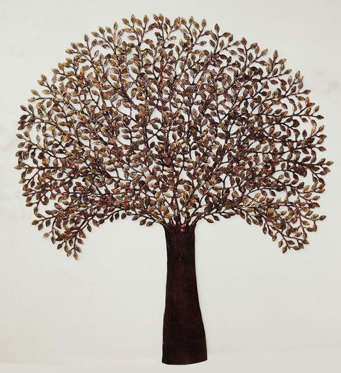 Brass Wall Hanging Tree Statue 15.4kg