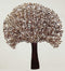 Brass Wall Hanging Tree Statue 15.4kg