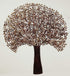 Brass Wall Hanging Tree Statue 15.4kg