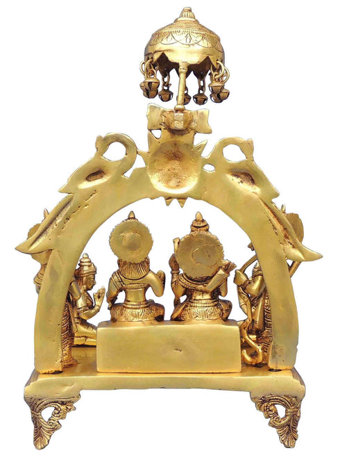 Brass Ram Darbar idol statue 10.4kg