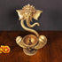 Brass Table Decor Deepak With Ganesh Ji 1.32kg