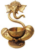 Brass Table Decor Deepak With Ganesh Ji 1.32kg