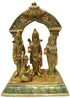 Brass Ram Darbar On Same Base Statue 5.212kg
