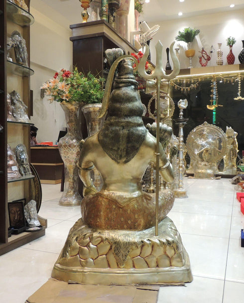 Brass Shiv ji Idol Statue 144kg