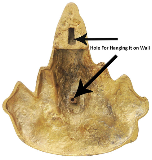 Brass Wall Hanging Tirupati Bala Ji Statue 0.7kg