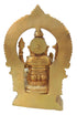 Brass Ganesh Circle Statue 3.34kg