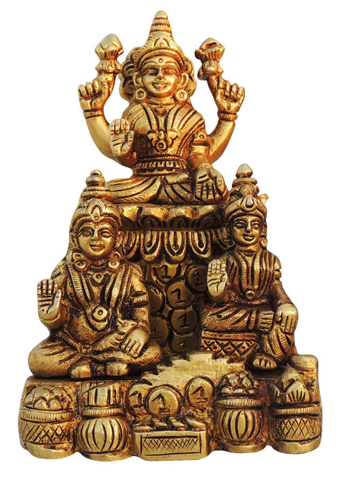 Brass Laxmi Kuber Statue 2kg