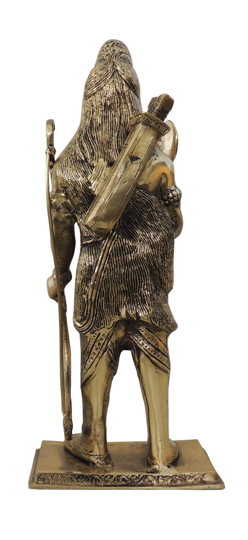 Brass Parshuram Ji God Idol Statue 4.06kg